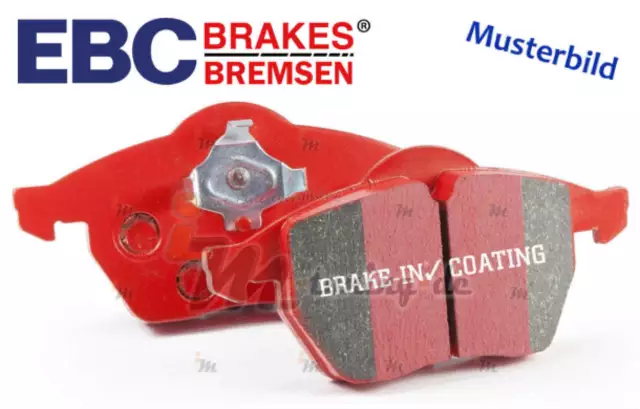 EBC Redstuff Keramik Bremsbeläge vorne für Volvo S80 II 124 :: 2006 >> 2016
