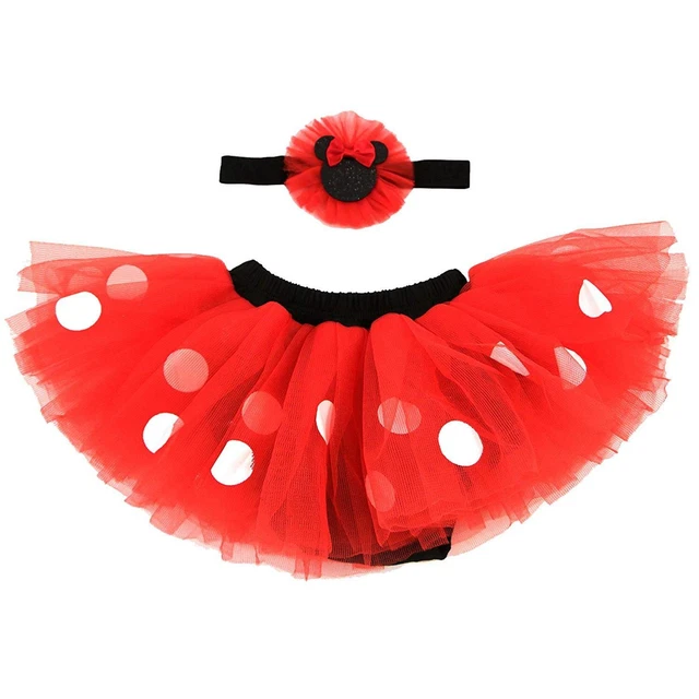 Disney Baby Girls' Minnie Mouse Dress Up Set - Red, Black - 0-12M tlrL