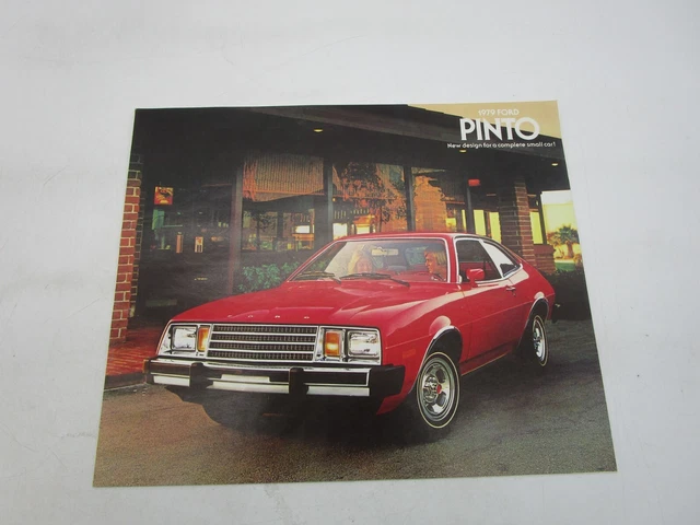 Vintage Car Dealership Advertising Brochure *1979 FORD PINTO*