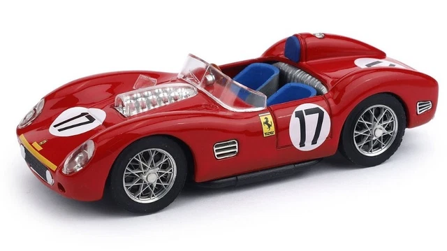 Rareté ! Voiture De Slot Meccano Circuit24 – Ferrari TR60 Rouge (années 60)