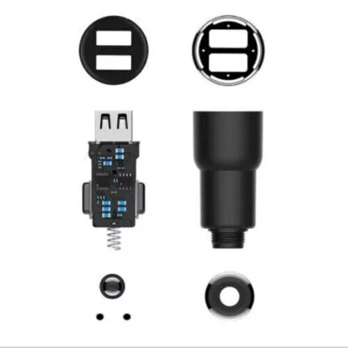 Für Xiaomi ROIDMI 3s BFQ04RM Dual USB bluetooth Musik Kfz-Ladegerät für Handy 3