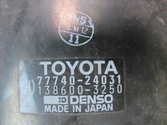 02-05 Lexus Z40 SC430 Fuel Evap Vapor Charcoal Canister w Sensor OEM main image 0