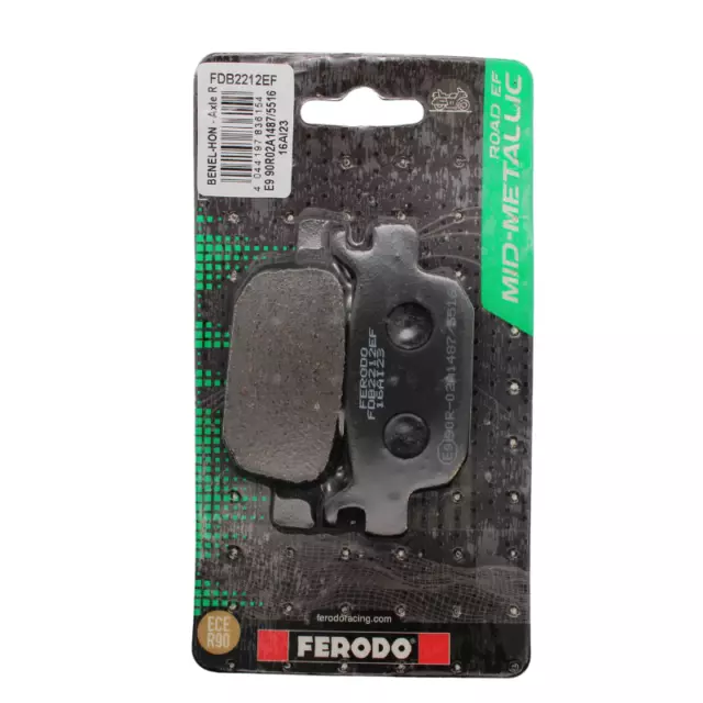 Ferodo ECO Friction Rear Brake Pad Fits HONDA SH 125i 2009 - 2020 2021 2022 2023