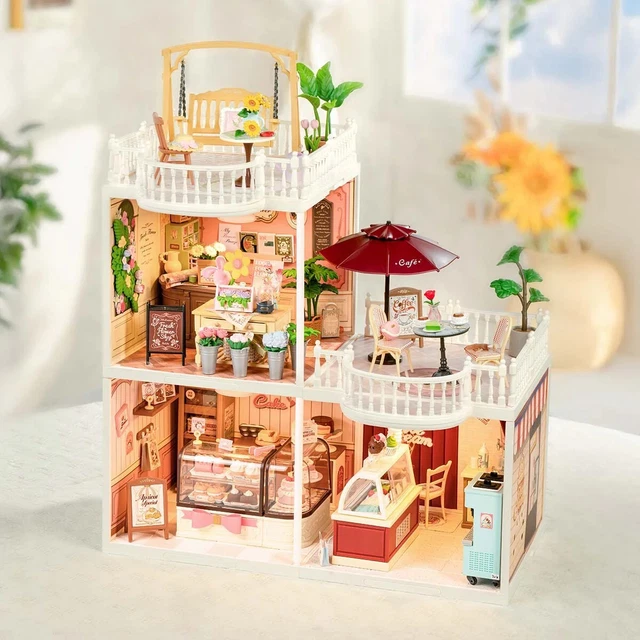 Rolife Super Creator Plastic Diy Mini House 3 in 1 L Shape