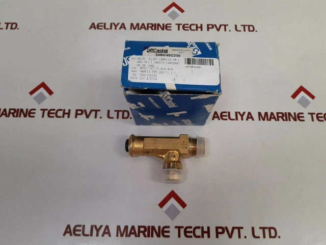 Castel 3060/45c230 safety relief valve