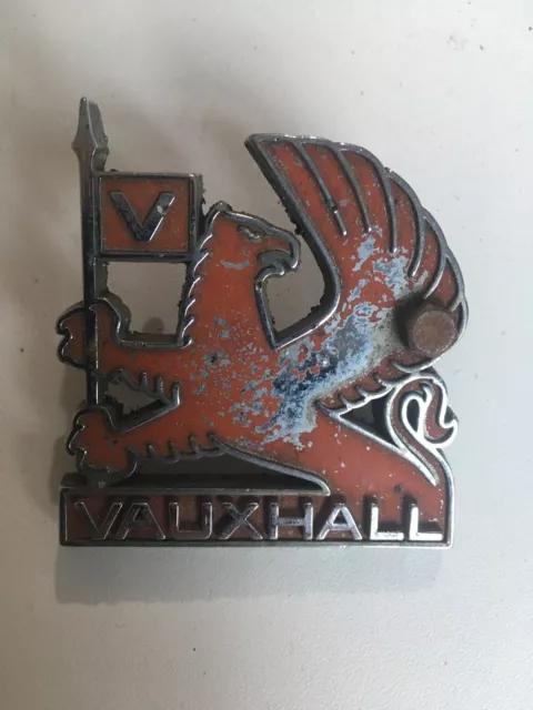 Vauxhall Griffin Metal Car Badge 91018342