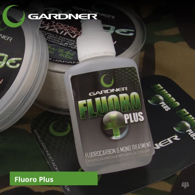 Gardner Tackle Fluoro Plus - Nettoyant ligne de pêche mono carpe grossière fluorocarbone