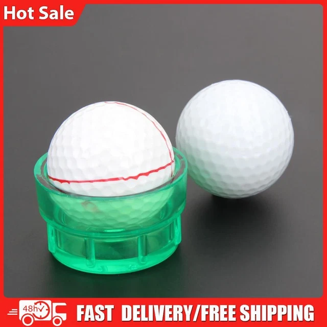 BESTonZON Golfball Marker Set - 10-teilige Schablonen Für Perfektes Putting