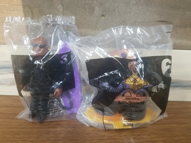 New Disney Lilo and Stitch Jumba & Cobra Bubbles McDonalds Happy Meal Toys #3 #6