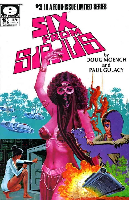 Six From Sirius #3 VF; Epic | Doug Moench/Paul Gulacy - we combine shipping