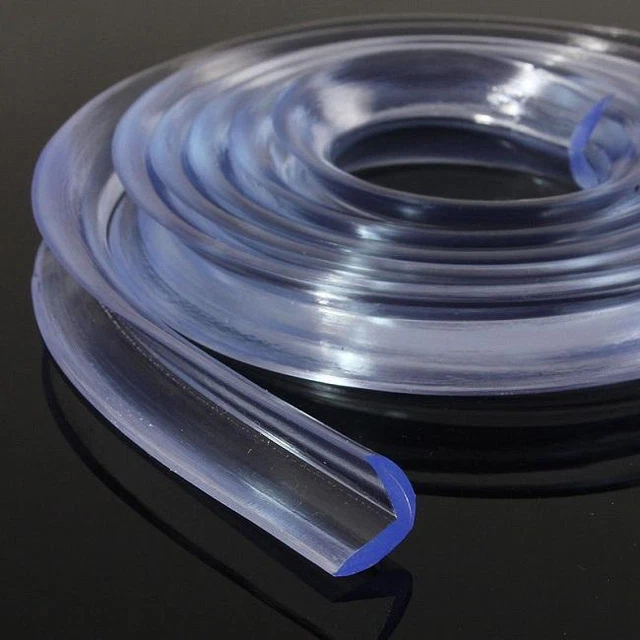 Soft Table Desk Furniture Corner Edge Protector Cushion Strip Guard Clear Safety