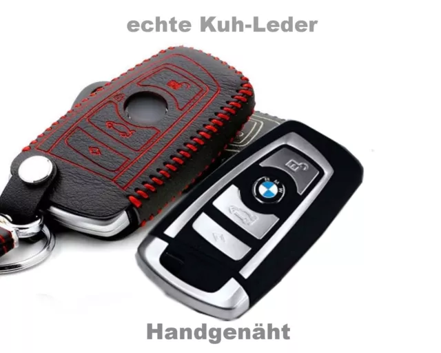 Apto para BMW 1ER 3ER 5ER 6ER, Smart Clave Llave Funda Estuche Cubierta Cover