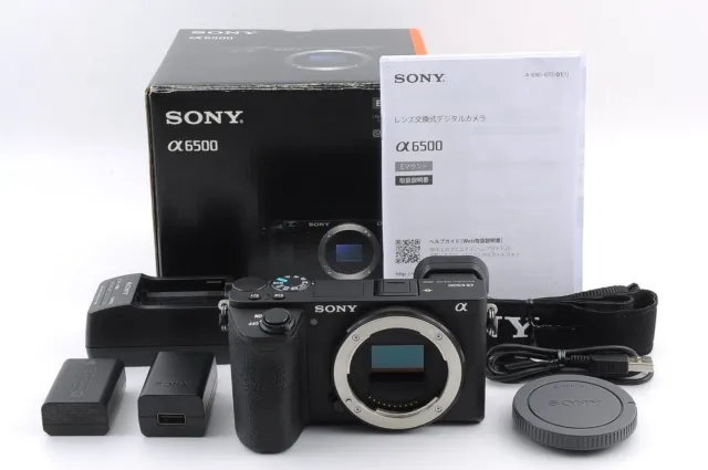 Sony Alpha a6500 Body Shutter count 272 [Top Mint] in Box from Japan #C0219
