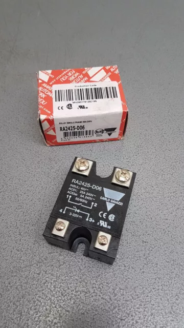 Carlo Gavazzi RA2425-D06 Relay NOS