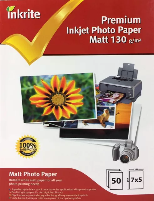 Inkrite Glossy Inkjet Photo Paper & Matte Inkjet Photo Paper Lot