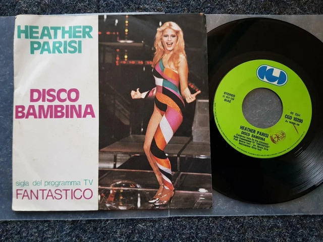 HEATHER PARISI - Disco bambina 7'' Single Italy EUR 18,99 - PicClick FR