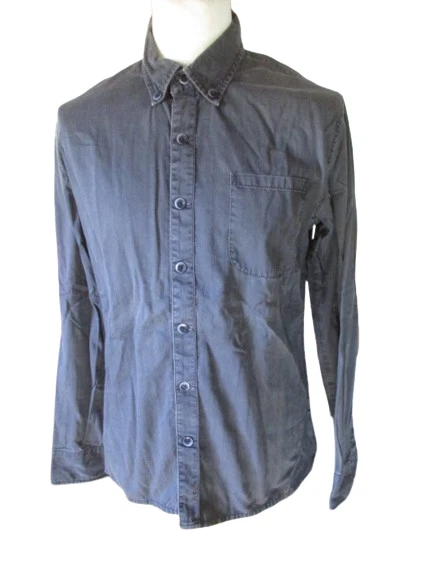 Chemise Pepe Jeans Pour Homme - Carreaux Bleu Indigo, Taille S, Coton, Neuve Avec étiquettes