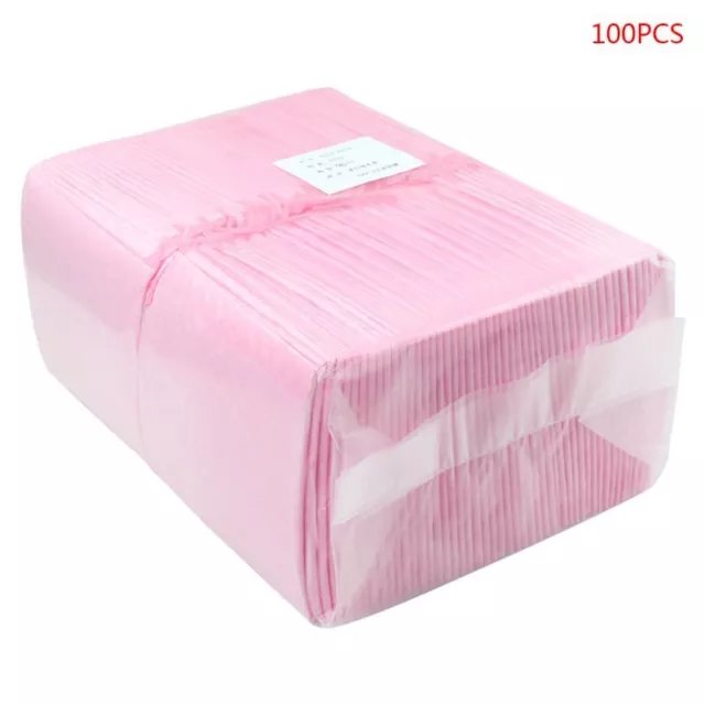100pieces Pink Baby Breathable Urine Changing Mat Diaper Nappy Cushion