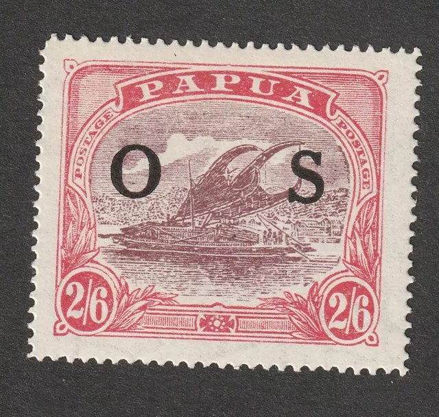 Papua  1931  2/6d Official  mint hinged