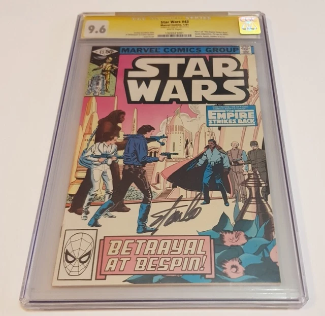 CGC 9.6 SS Stan Lee Signed Star Wars #43 Lando Calrissian Signature Series(#101)