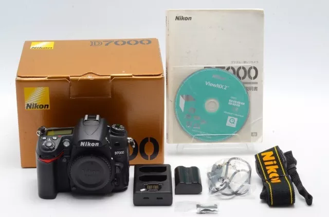 "Mint" Nikon D7000 16.2MP Digital SLR Camera Body w/ Box From Japan 819B