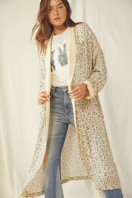 Free People Wild Nights Duster Size M