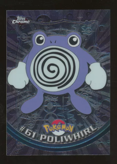 Topps 2000 cromo Pokémon TV #61 Poliwhirl