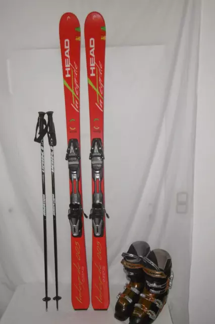 Head " Integrale " Top Ski Allround Carver 170 Cm + Head Skischuhe Gr: 44 Set
