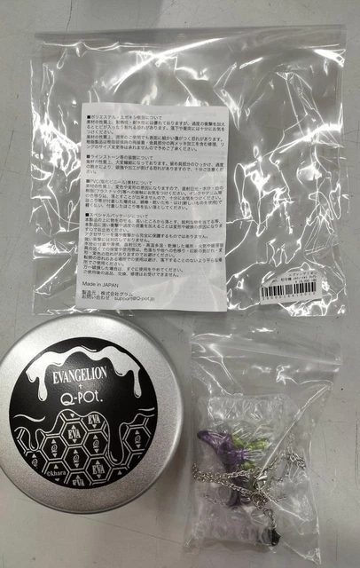 Q-Pot First Machine Melty Melt Necklace Evangelion