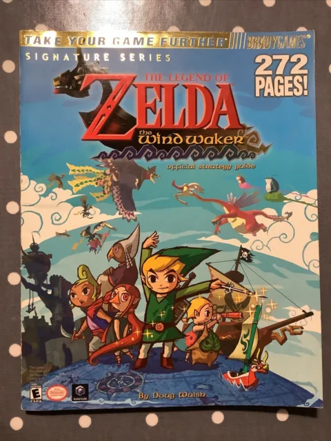 The Legend Of Zelda: The Wind Waker - Official Strategy Guide Book (272 Pages)