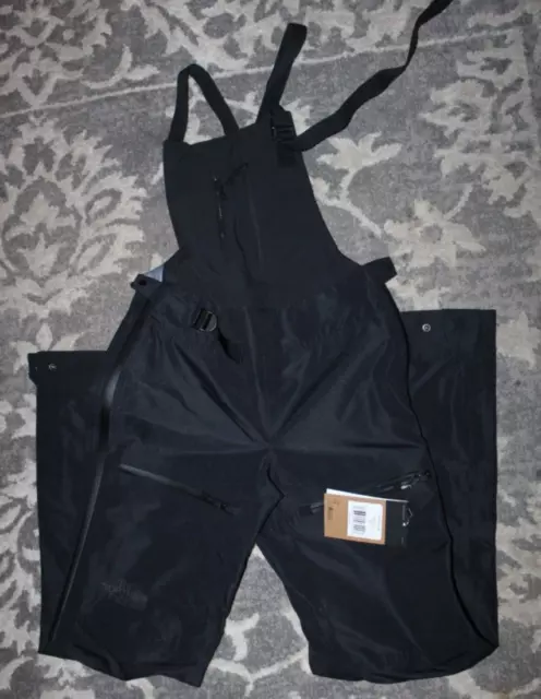 The North Face Womens Bib Ski Pant Ceptor Size XS $400.00 Black NWT