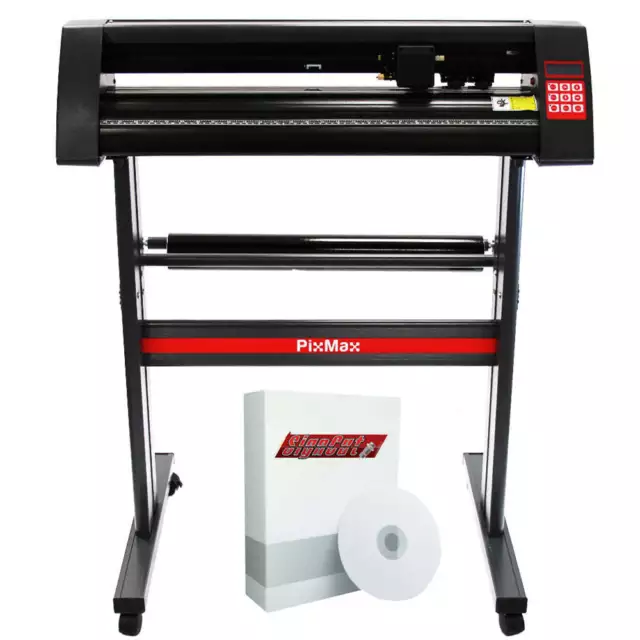 Plotter de Découpe de Vinyle 72cm Pixmax & Logiciel SignCut Pro