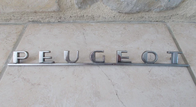 Emblème Voiture Peugeot 208 2019-2024 - Badge Autocollant Pour Capot Ou Coffre, Personnalisation Extérieure