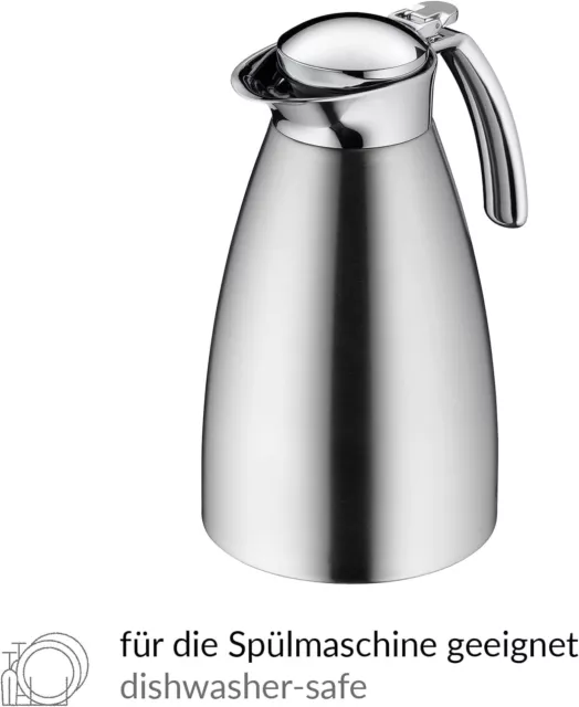 Alfi 3527205100 Isolierkanne Gusto TT, Edelstahl mattiert 1,0 l - B-Ware