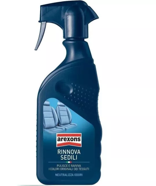 Arexons  DETERGENTE PROFESSIONALE RINNOVA SEDILI ML400, Trasparente