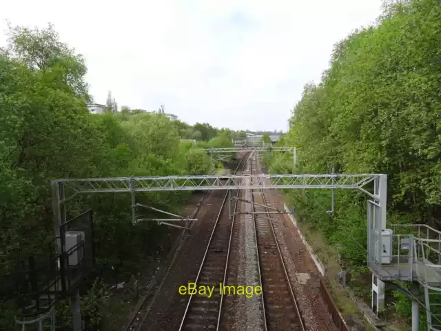 Photo 6x4 Pollokshields railway station (site), Glasgow Opened in 1870 by c2019