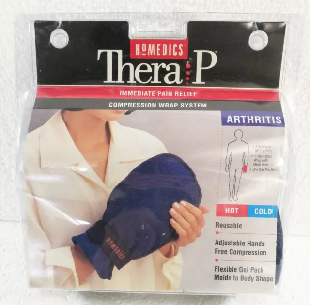 HoMedics Thera P ARTRITIS Mitt envoltura de compresión alivio del dolor frío/caliente