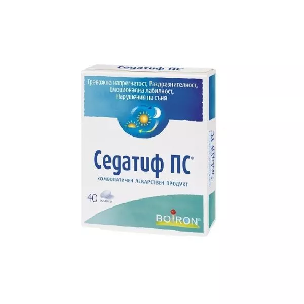 Boiron Sedatif PC natürlicher Stressabbau Angst Schlaflosigkeit 40 Tabletten 3