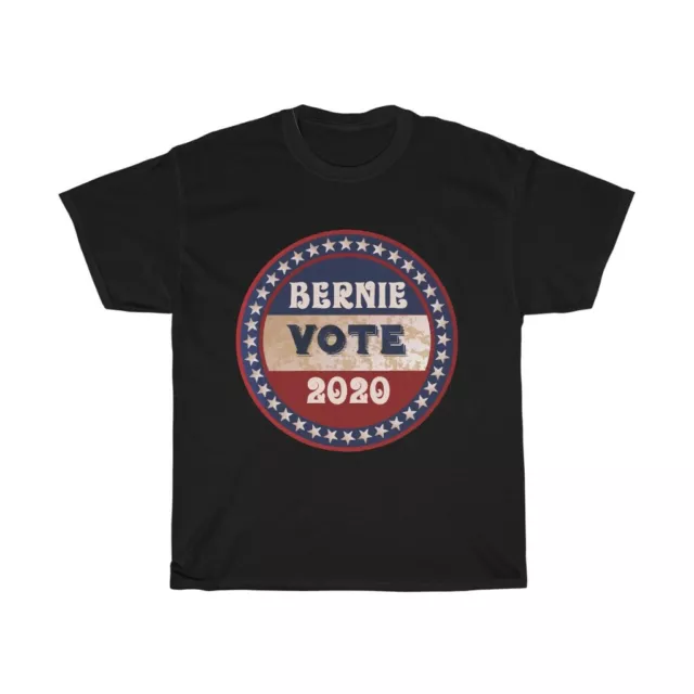 Vote Bernie 2020, T-shirt unisexe en coton lourd, Sanders, President
