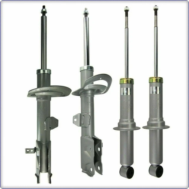 REAR 2 GAS SHOCK ABSORBERS SHOCKERS NEW PAIR FOR NISSAN NAVARA D40 2005