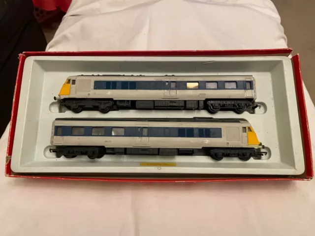 Triang Hornby R555C Pullman Train blue/grey in original box 1:76/OO Scale