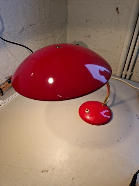 VINTAGE 60S LAMPE de Bureau TL 238 N Gris Wolfgang Tümpel