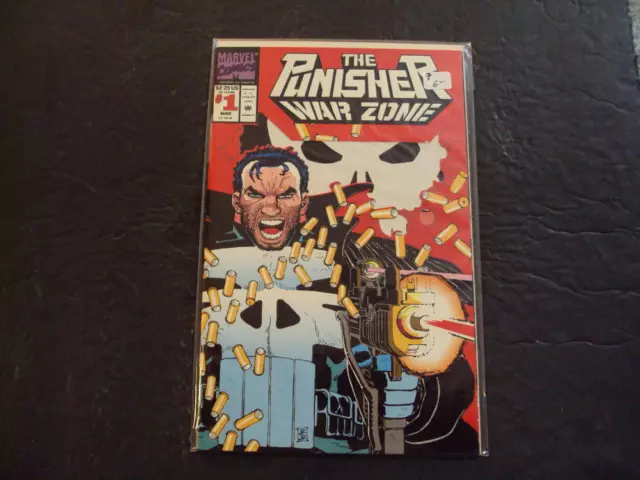 Punisher War Zone #1 Mar '92 Modern Age Marvel Comics ID:52335