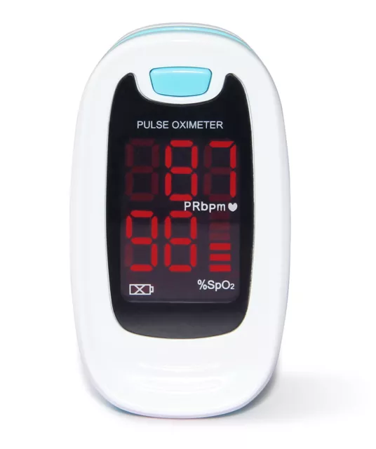 Monitor de frecuencia cardíaca LED oxímetro de pulso oxígeno en sangre SpO2 PR CMS50M