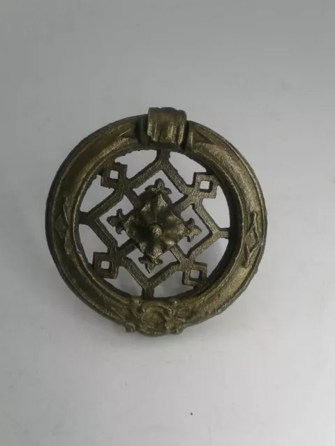 Vintage /Antique Drop Ring Drawer Pull Door Dresser Handle Furniture Hardware