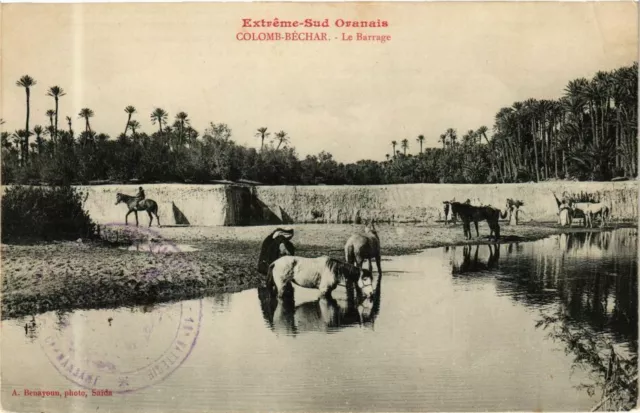 CPA AK Algérie-COLOMB-BÉCHAR-Le Barrage (237917)