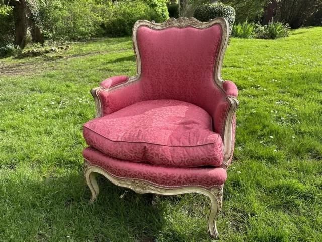 Fauteuil Bergère d’ époque Louis XV 2