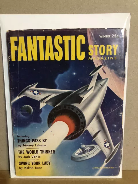 Fantastic Story Magazine Pulp Digest Science Fiction 1955