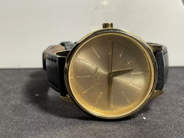 Nixon The Kensington Watch Black/Gold