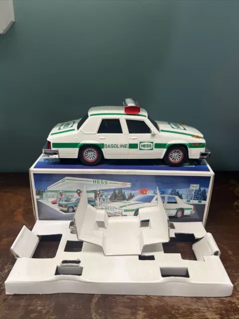 Vintage 1993 Hess Trucks Patrol Car- New In Original Box